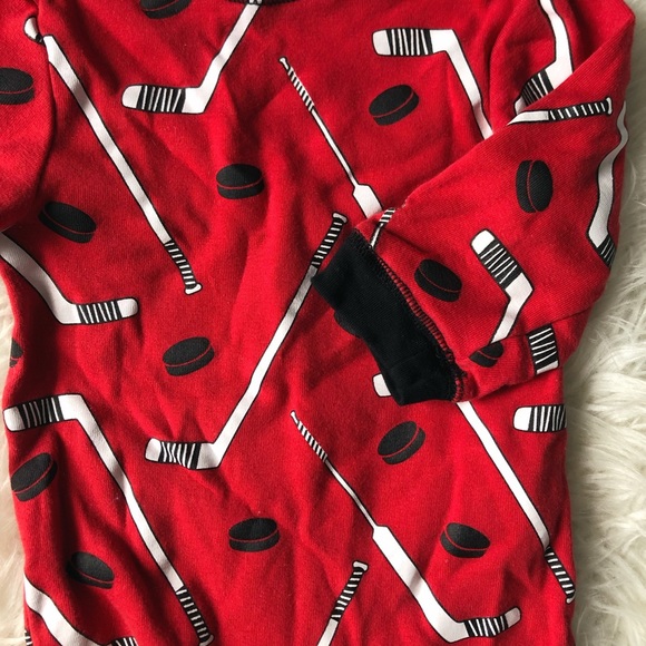 Indigo Hockey Snap Footie - Picture 2 of 5